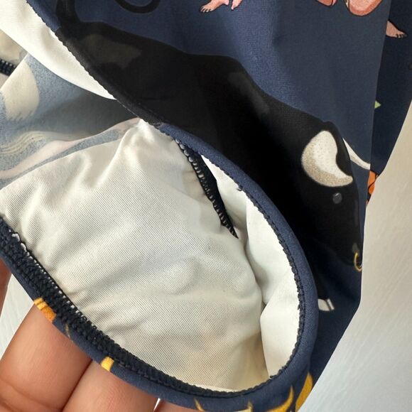 Anthropologie Karen Mabon Mermaid  Zodiac Low Back One Piece Swimsuit Size Small - Picture 4 of 8